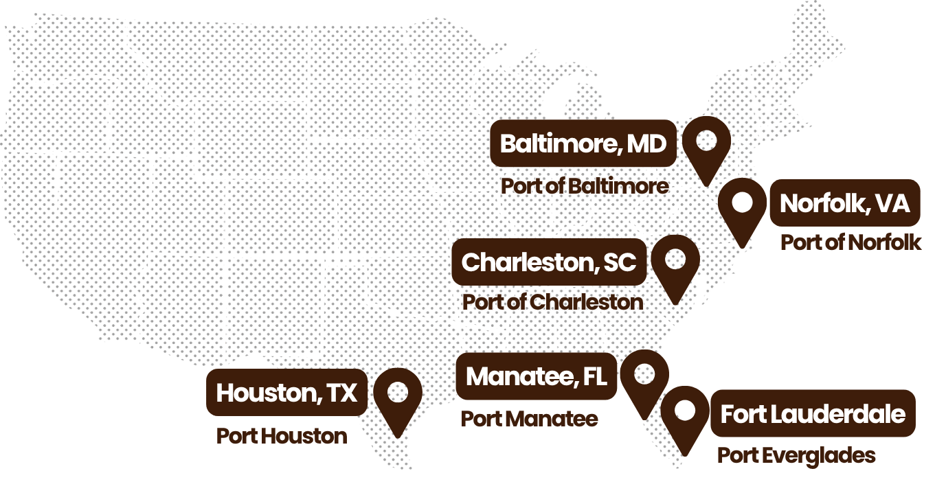 Global Prime US ports